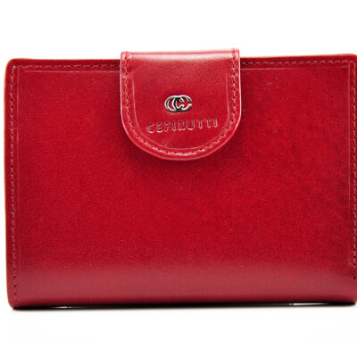 Portfel skórzany Cefirutti 70161 red