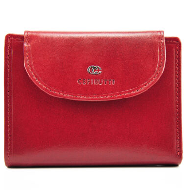 Portfel skórzany Cefirutti 70613 red
