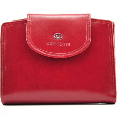 Portfel skórzany Cefirutti 70614-4 red