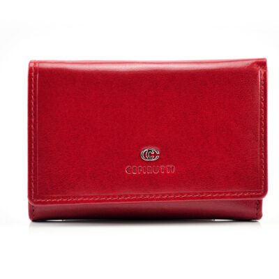 Portfel skórzany Cefirutti 7680300 red