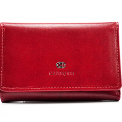 Portfel skórzany Cefirutti 77076 red