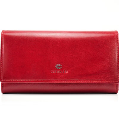 Portfel skórzany Cefirutti 7680144 red