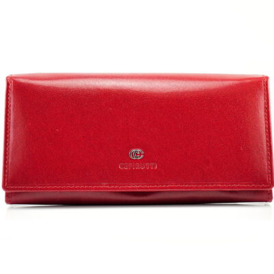 Portfel skórzany Cefirutti 7680155 red