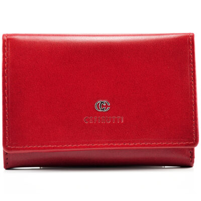 Portfel skórzany Cefirutti 77076-9 red
